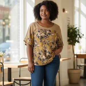 Lungo L’Arno Linen Top, sz 1X